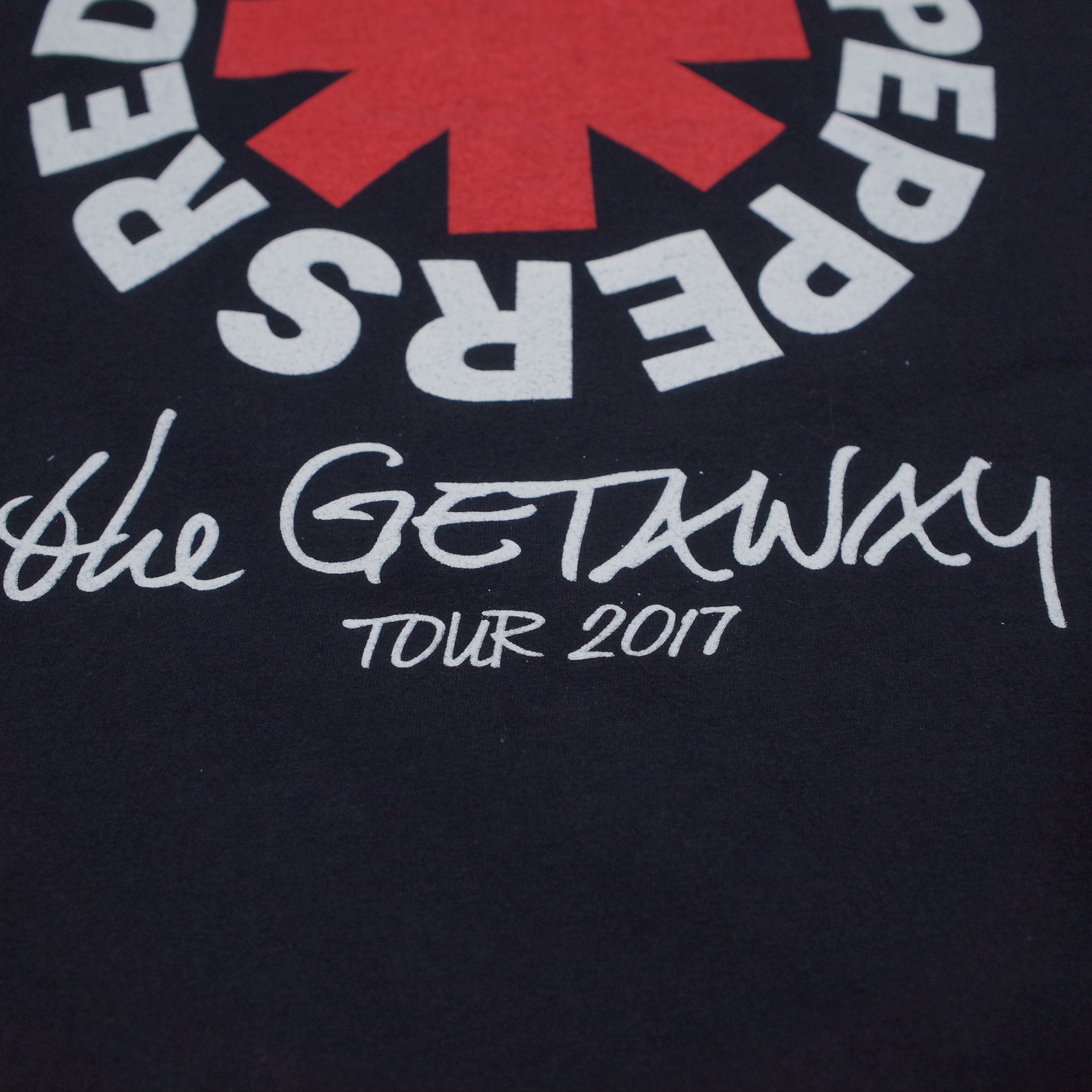 送料無料 Red Hot Chili Peppers レッドホットチリペッパーズ レッチリ Tシャツ バンド ロック vintage ツアーT 2017 オリジナル L